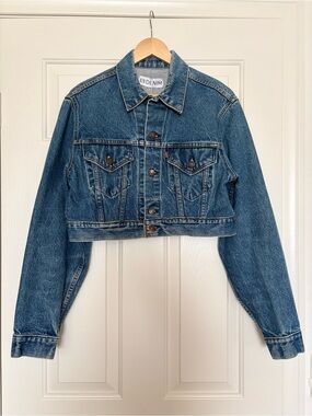E.B. Denim Revolve Denim Vtg. 90s style Levis Jacket✨NWT Sz Small
